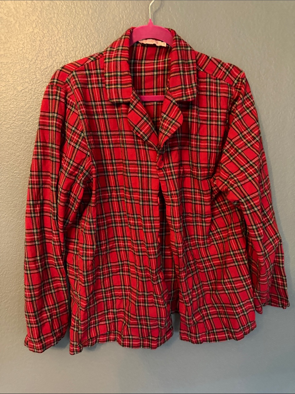 Ivy City Co Red Plaid Blazer Jacket